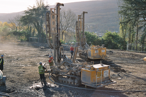 DRILLING AND GROUTING